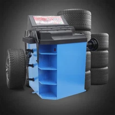 Wheel Balancer Tire Balancer Machine 110V for 10-24in Dia Repair Tool 220r/min