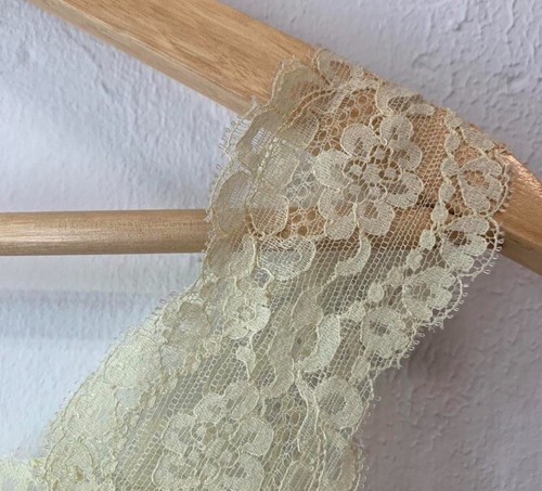 Camicia da notte vintage in pizzo trasparente di Vanity Fair donna taglia 34 - Foto 5 di 8