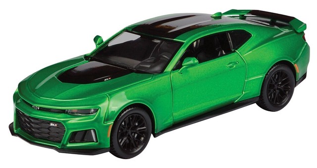 2017-Chevrolet-Camaro-ZL1-Metallic-Green-1/24-Diecast-Car-...