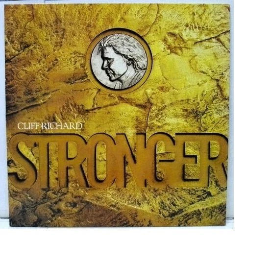 Cliff Richard ‎– Stronger Vinyl LP Album Greek 1989 Analogue 1st press NEW item* - Image 4 of 4