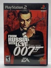 From Russia With Love 007  - PS2 (Sony PlayStation 2, 2005) w/Manual