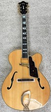 Guild A-150 Vanguard Hollow-body Archtop Electric Guitar W/case - Natural Finish
