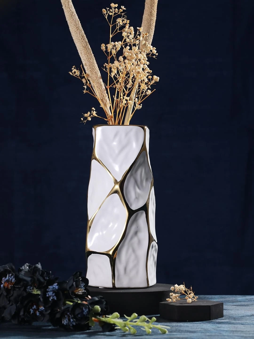 Geometrico Ceramica Vaso Pentola per Arredo Casa Fiori Piante Salotto