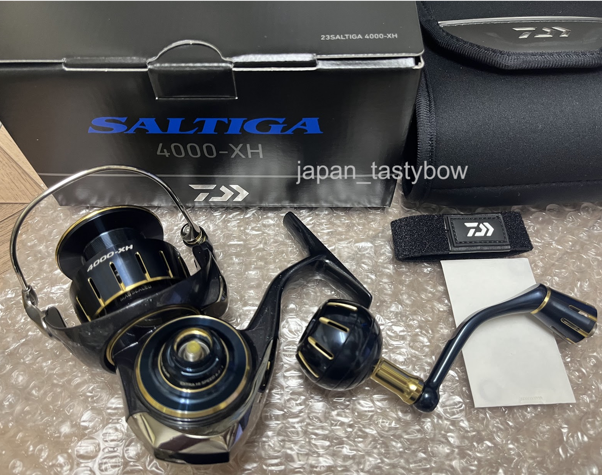 Daiwa 23 SALTIGA 4000-XH Spinning Fishing Reel Made in Japan Daiwa 23 SALTIGA 4000-XH Spinning Fishing Reel Made in Japan