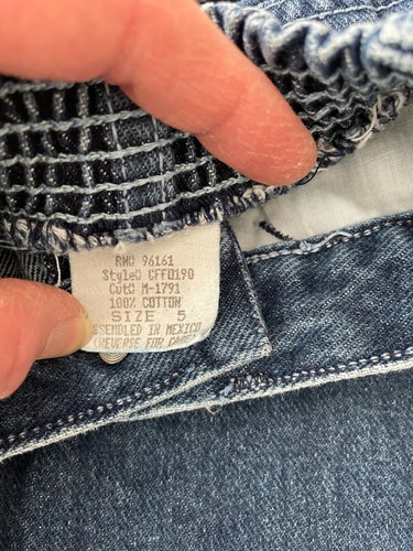 Girls Jeans Size 5 Butterflies Michael G - Picture 4 of 4