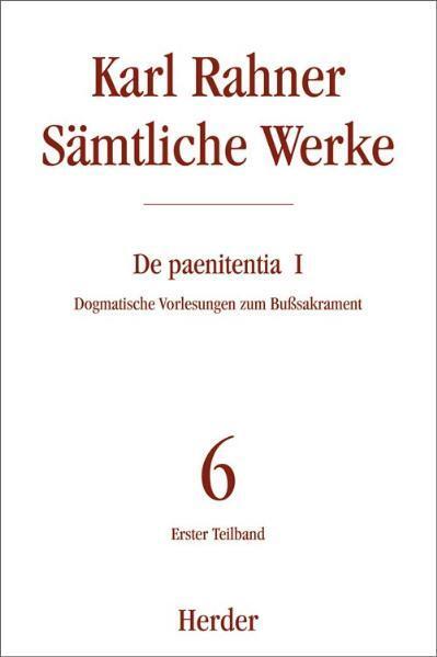 Thumbnail - Karl Rahner Sämtliche Werke. Tl.1 | Karl Rahner, Dorothea Sattler |