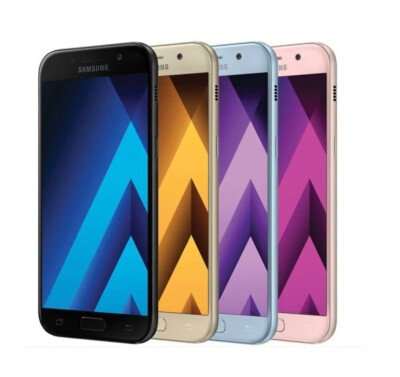 Samsung Galaxy A5 2017 A520FD 32GB Dual Sim 4G Unlocked SmartPhone New Sealed