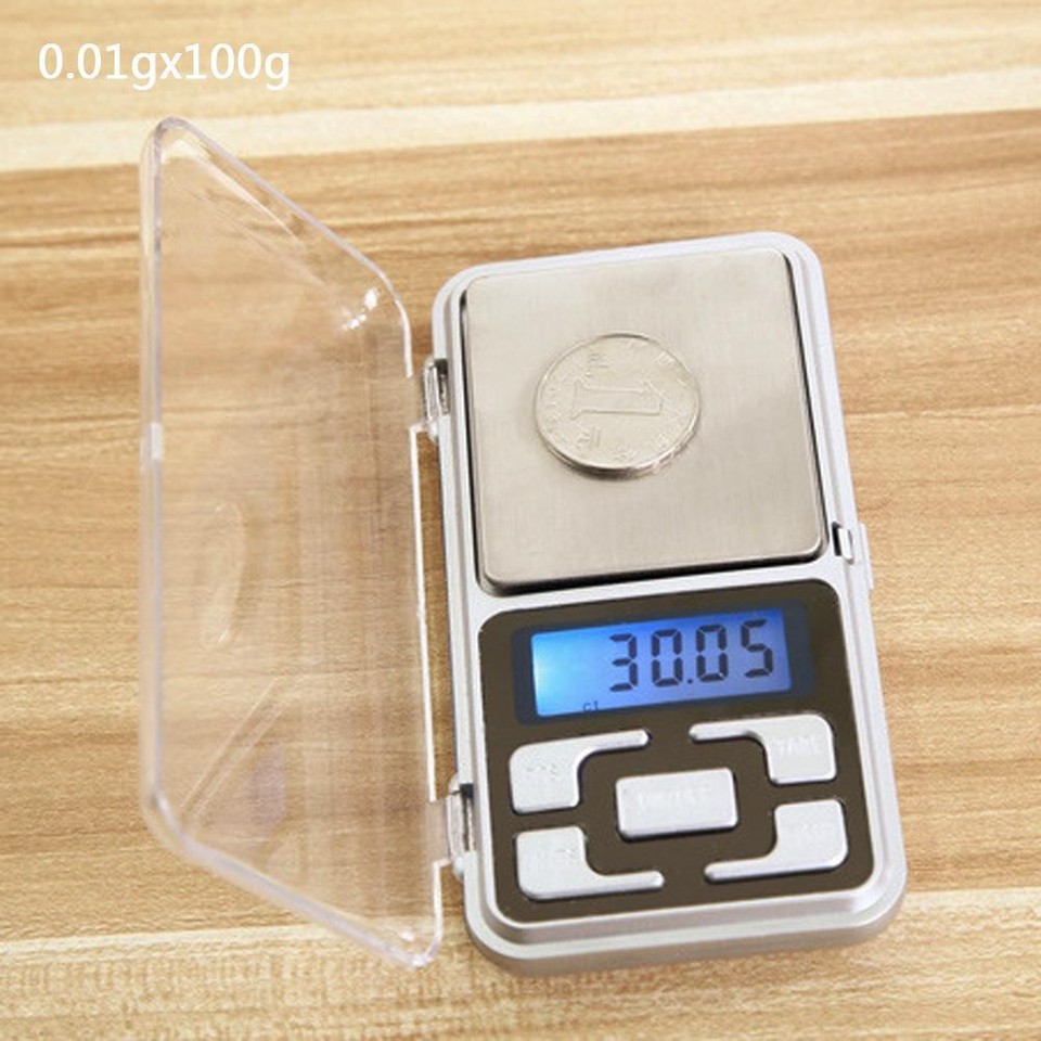 LED Mini Electronic Scale Stainless Steel Jewelry Balance Weight Tool