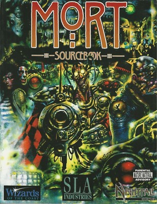 SLA Industries Mort Sourcebook - NightFall Games/WOTC Rare New