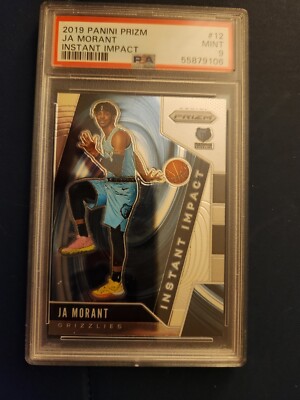 JA MORANT  ジャモラントPrizm INSTANT IMPACT Ja Morant 2019 Prizm #12 Instant Impact Price Guide - Sports
