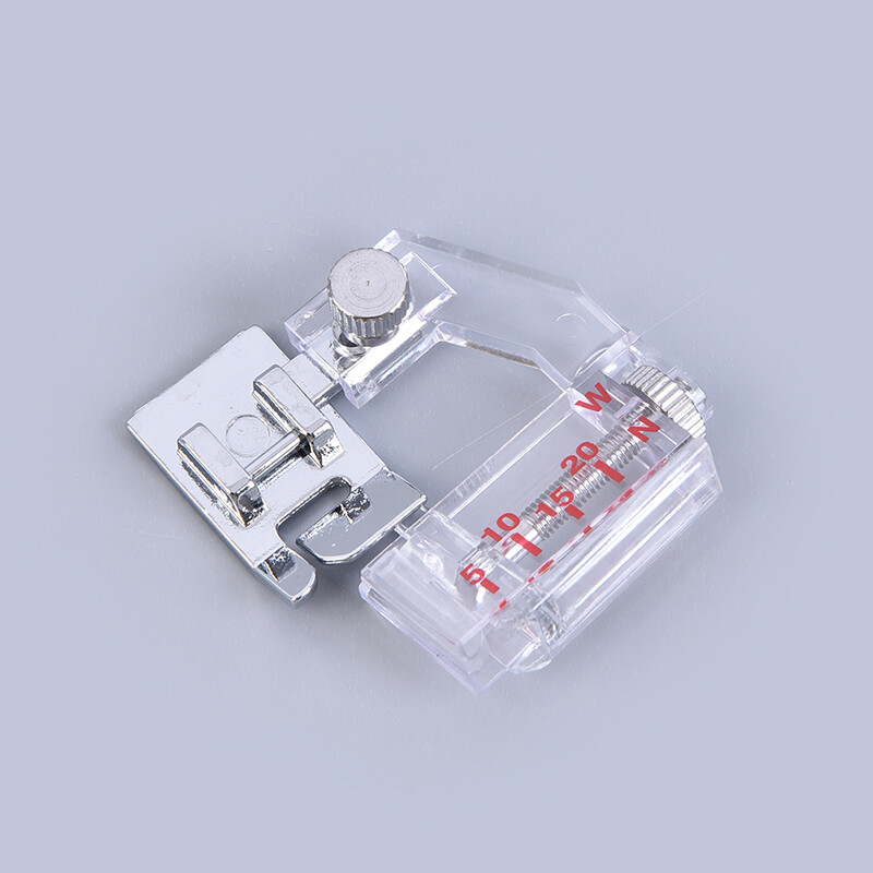 Adjustable Bias Binder Presser Foot Attaching Binding Snapon For