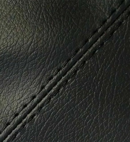 Fits 2012-2015 Honda Civic PVC Leather Front Armrest Door Panel Cover Black - Foto 3 di 4