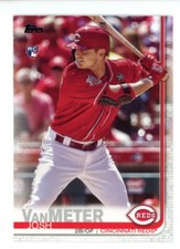 2019 Topps UPDATE #US180 (RC) JOSH VANMETER CINCINNATI REDS QTY
