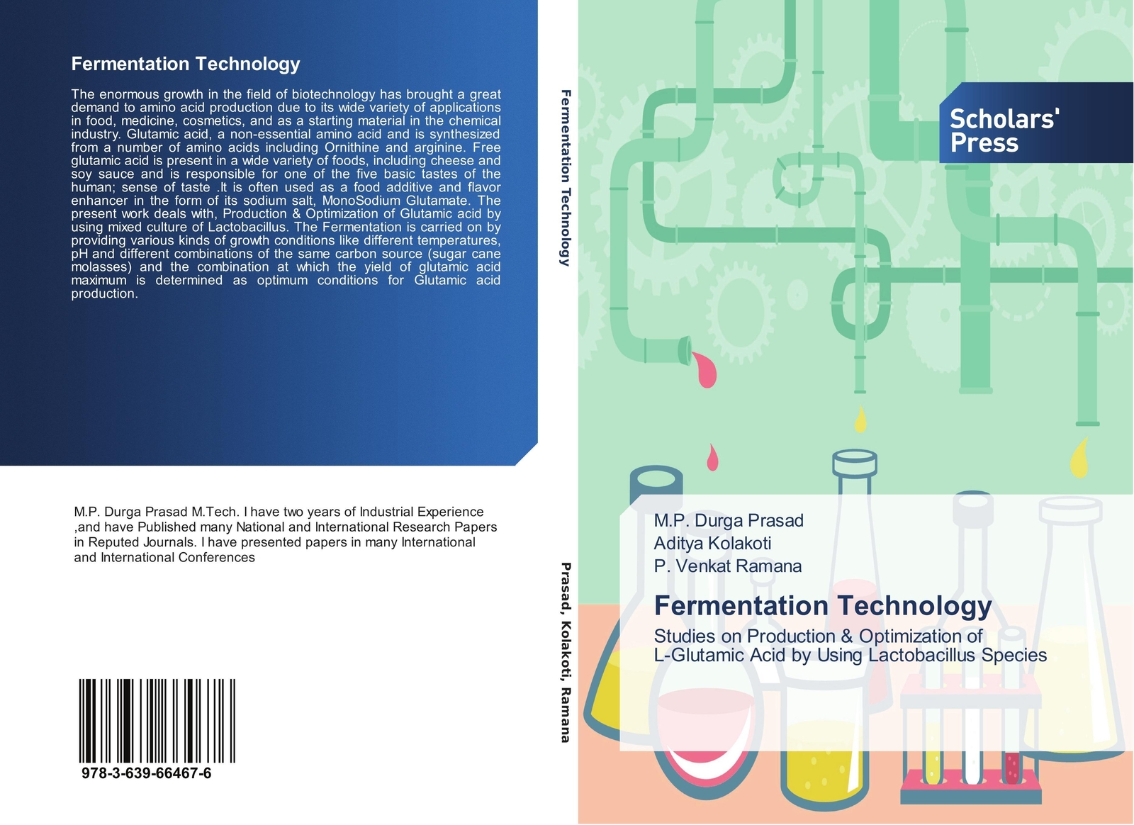 Thumbnail - M. P. Durga Prasad (u. A.) | Fermentation Technology | Taschenbuch |