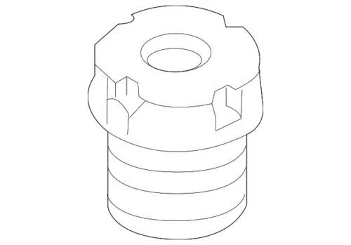 Buje travesaño suspensión trasera original Ford Taurus 2013-2019 DE9Z-5872-B Foto 4 de 4