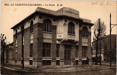 Old postcard La GARENNE-COLOMBES - La Poste (581859)