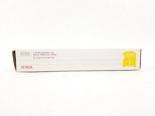 Xerox Phaser 8200 Yellow ColorStix Ink Color Printer 016-2047-00 5pk - Picture 6 of 7