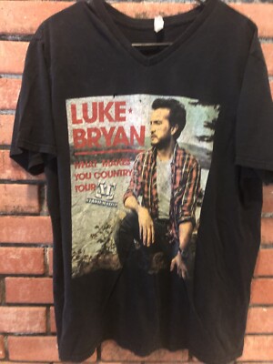 Luke Bryan Thats What Makes You Country 2018 Tour Shirt Size XL