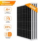 400W 12V Solarmodul Monokristallines Solarmodul Wohnwagen Boot Netzunabhängiges