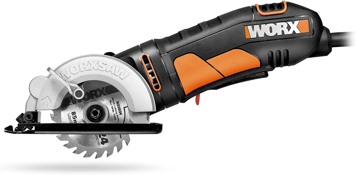 WORX WX423 85mm 400W Compact Circular Saw Worxsaw Free Delivery In UK