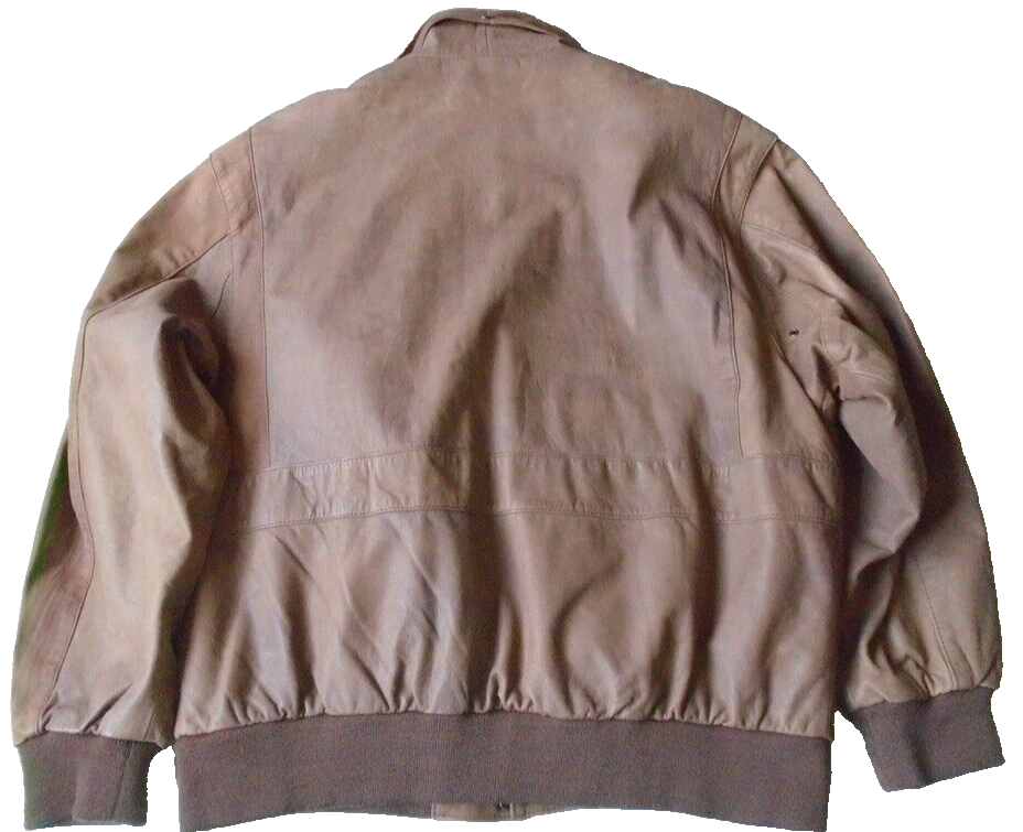 B-52 Leather Jacket Manufactured by Adler Size XL | eBay