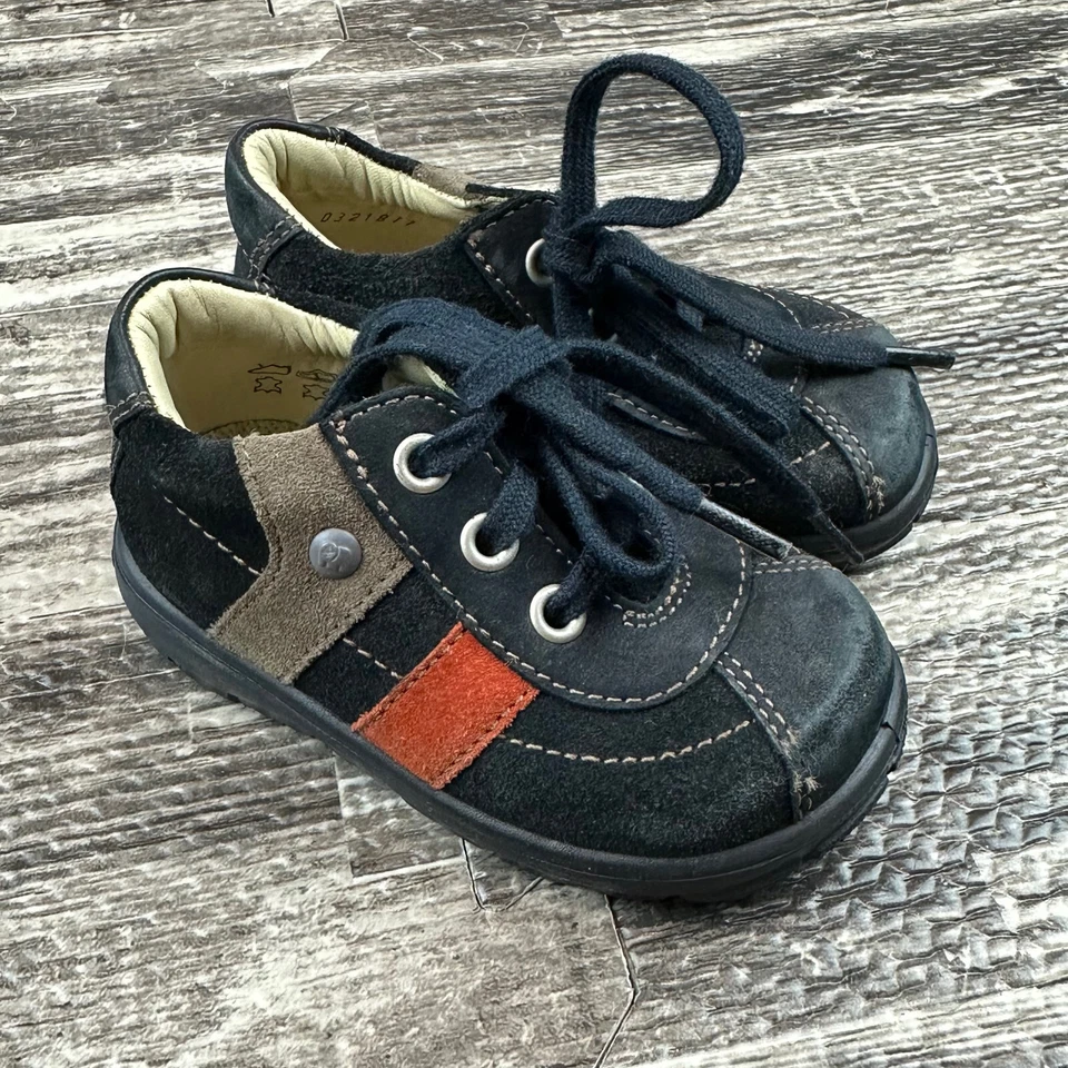 Elefanten Bebé Niño Gamuza Cuero Tenis Zapatos EUR Talla 19 Foto 3 de 4