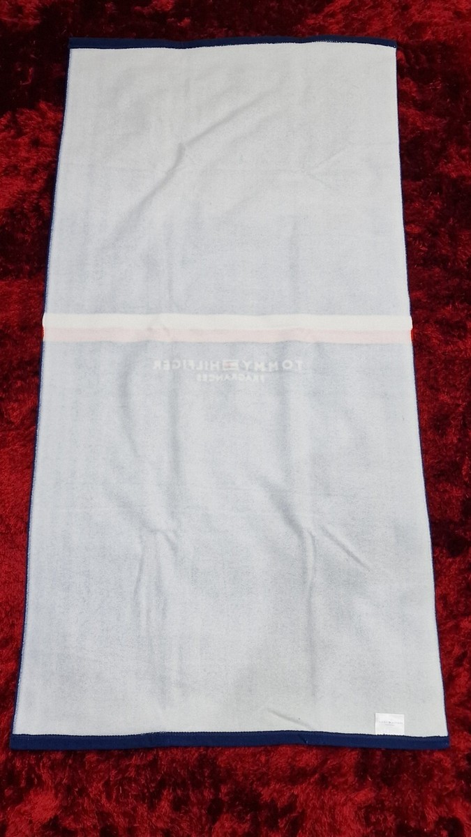 Tommy hilfiger Fragrance Beach Towel 100% Polyester fabric,Size 50 