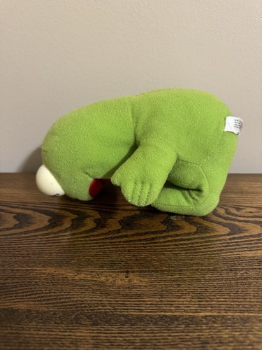 Muppets Henson Vintage 1987 Baby Kermit The Frog 7" Plush - Picture 4 of 6
