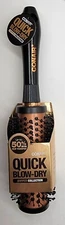 CONAIR QUICK BLOW DRY PRO Copper Collection, Round Hair Brush NEW