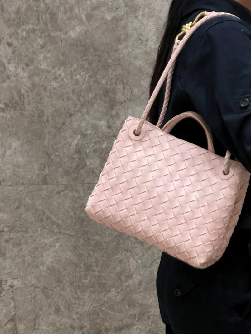 Borsa donna Bottega Veneta Woven borsa a tracolla casual