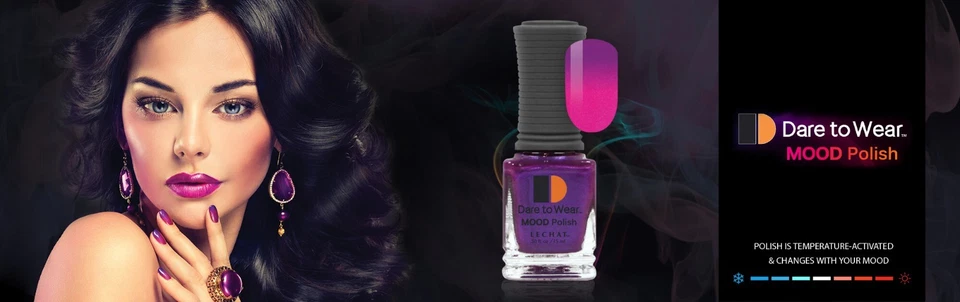 Lechat Dare To Wear Nail Polish Mood Changing No LED/UV light *Pick you Colors* - Image 2 of 2