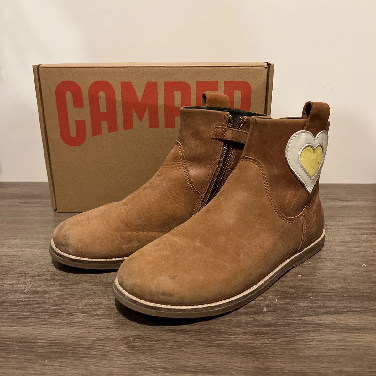 Camper store kids boots