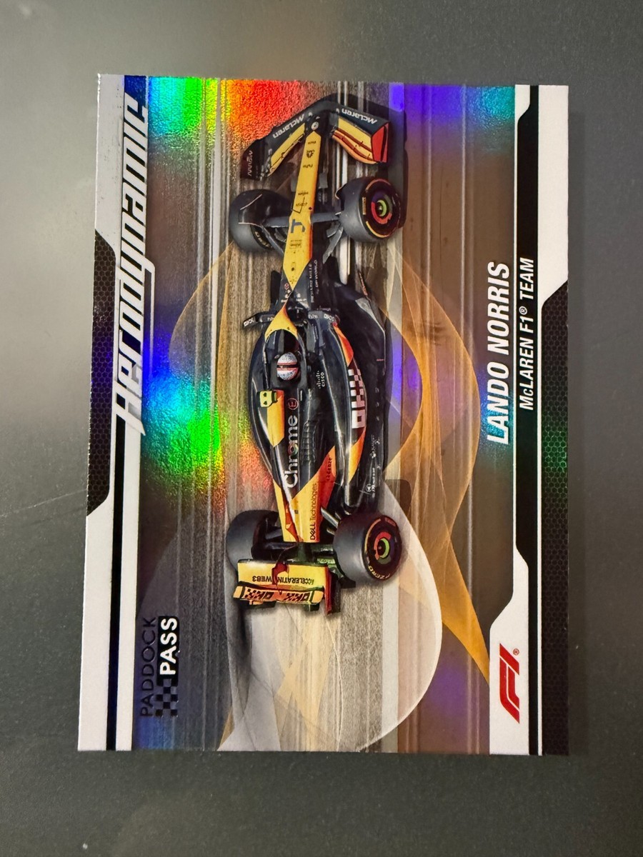 その他 2024 Topps Paddock Pass F1 Lando Norris 2024 Topps Paddock Pass F1 Black Foil Lando Norris #7 | eBay