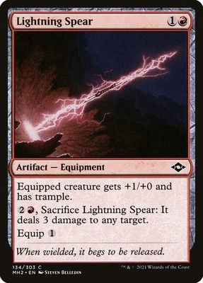 Lightning Spear (134) Modern Horizons 2 MH2 MTG Magic