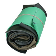 Lederstücke extragroß 1kg Grün alle Stücke mind. DIN A3 groß Lederreste 