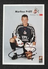 14772 Markus Pr�ll 1st FC Cologne 2000/01 autograph card original signed