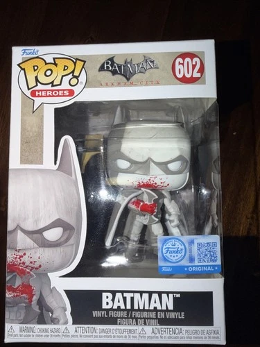DC Funko Pop! Batman Arkham City #602 Bloody Exclusive