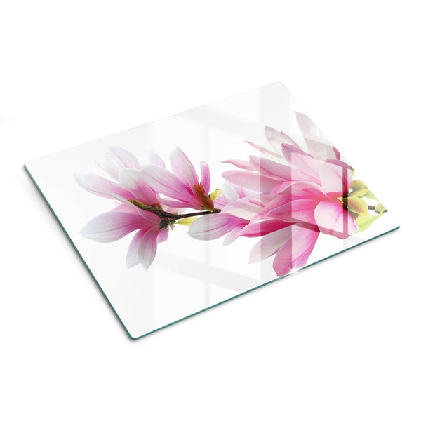 Schneidebrett Aus Glas KüChe HitzebestäNdig Und Kratzfest Magnolie 40X30 Cm-image