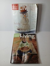 November 1999 & December 2000 Issue #74 & #85 of MARTHA STEWART LIVING Magazine