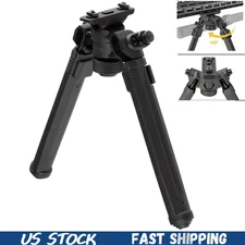 M-LOK Rifle Bipod Tactical Quick-Adjust Bipod for Gun Ideal for AR-15 Aluminum