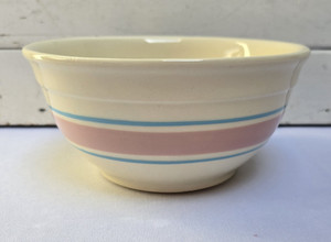 Mccoy Pottery Pink Blue Stripe | eBay