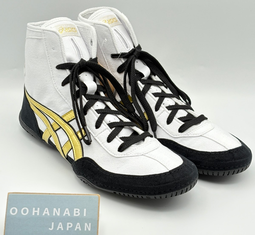 Asics EX-EO Wrestling Boxschuhe neues Modell TWR900 1083A001 weiß schwarz gold - Bild 10 von 22