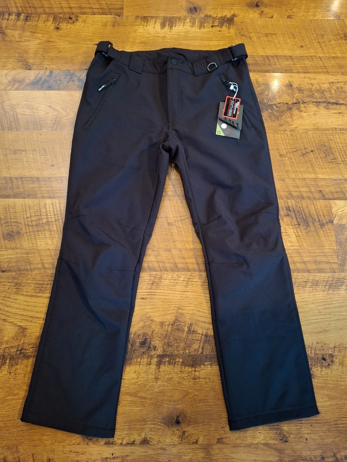 Womens Outdoor Ventures Softshell Fleece Lined Pants Womens 32x30 NEW