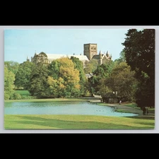 Vintage Postcard St. Albans England Cathedral Unposted Scenic Collectible View