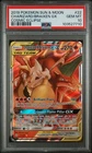 2019 POKEMON SUN & MOON CHARIZARD/BRAIXEN GX COSMIC ECLIPSE #22 PSA 10