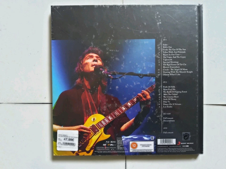 STEVE HACKETT - Selling England (Live at Hammersmith) -CD, Bluray & DVD (Sealed) - Bild 2 von 2