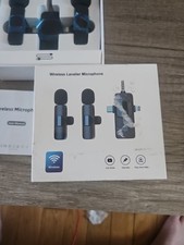 3 in 1 Wireless Clip-on Microphones for iPhone, Camera, Android, iPad,