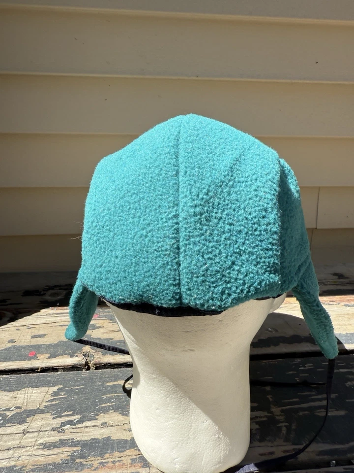 De Colección Columbia Sombrero Gorra Hypeadelic Hype Vellón Exterior Años 90 Verde azulado Talla M Camping Esquí Foto 4 de 4