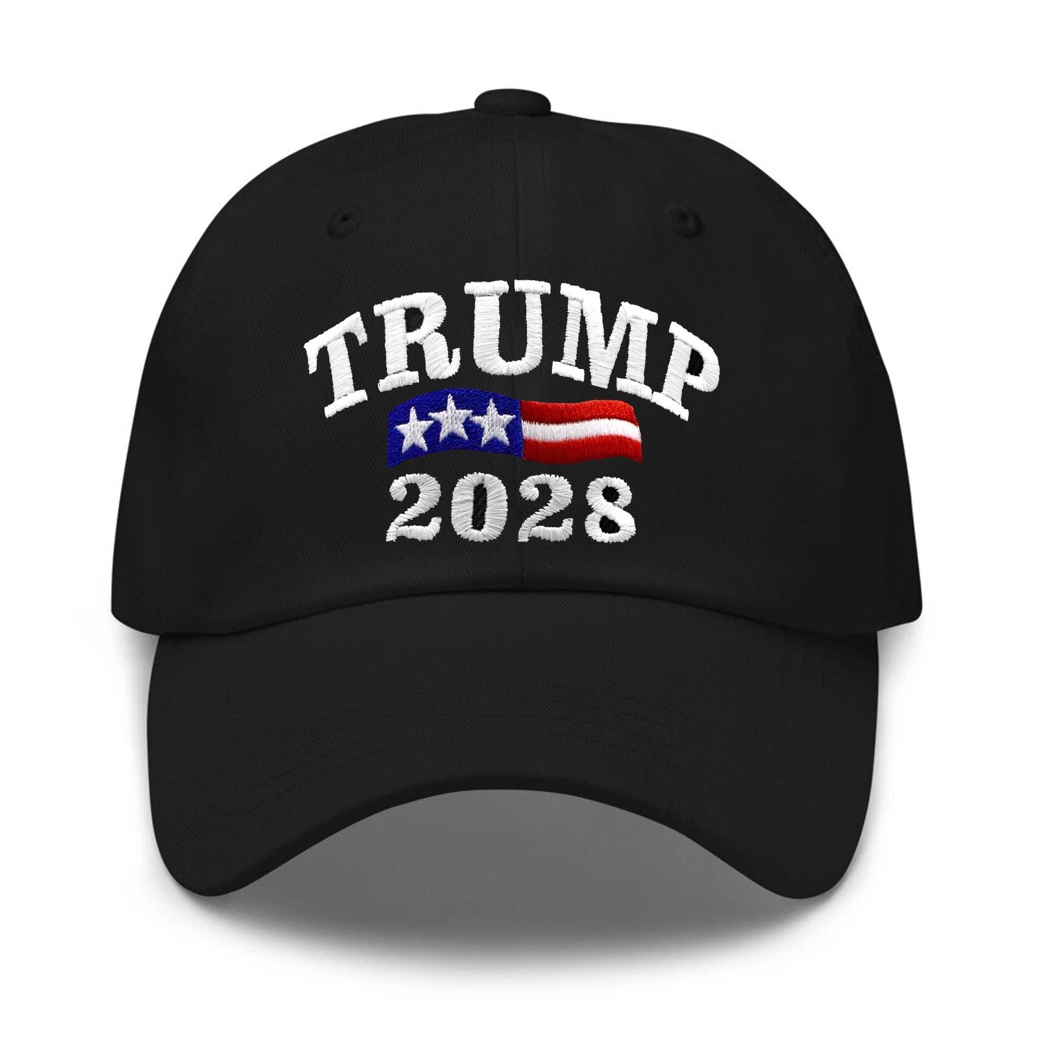 Donald Trump 2028 Hat Trucker Cap Flag Baseball MAGA USA