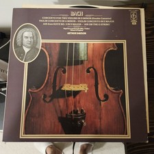 Johann Sebastian Bach Performed By Hugh Bean and Kenneth Sillito and The Virtuo